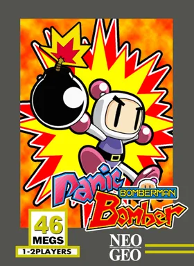 Panic Bomber box cover front